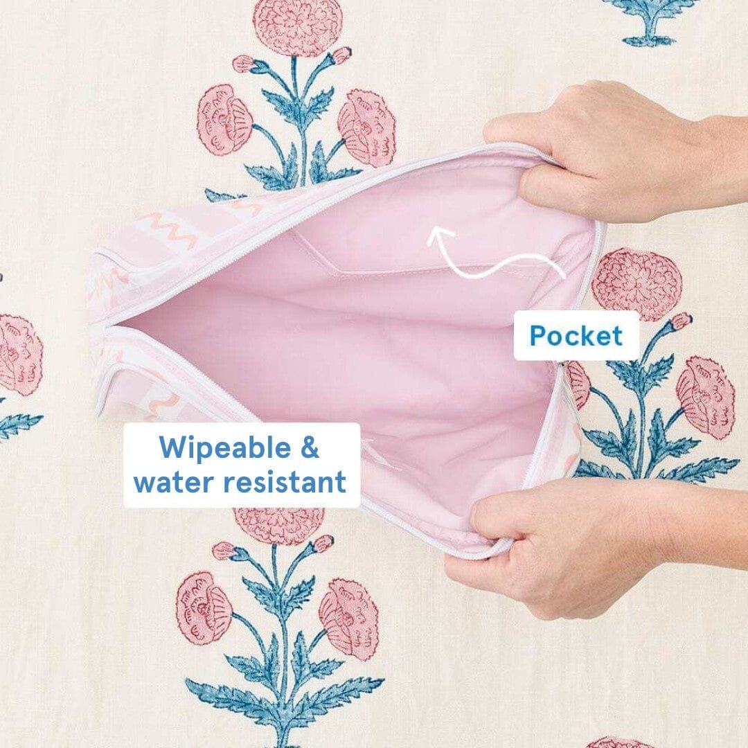 Mini Patterned Toiletry Bag - Image 22