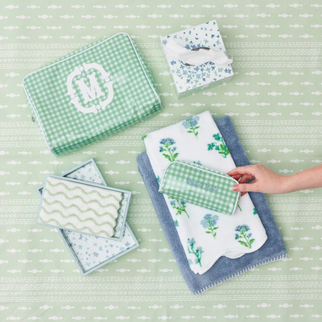 Mini Patterned Toiletry Bag - Image 45