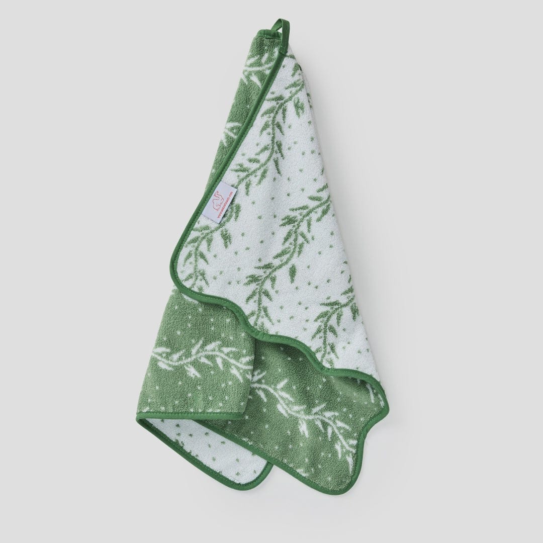 Patterned Scallop Hand Towels (pair) - Image 32