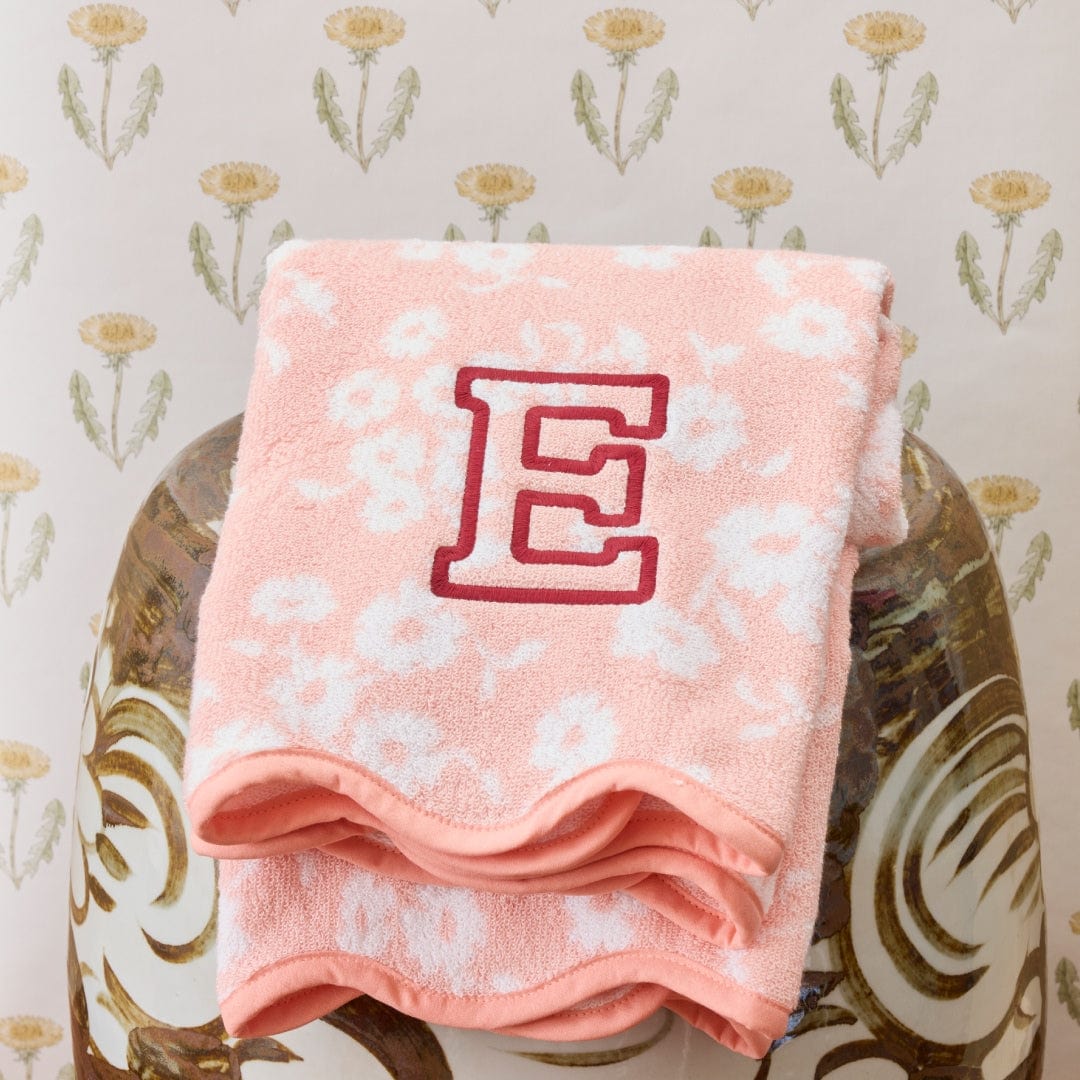Patterned Scallop Hand Towels (pair) - Image 22