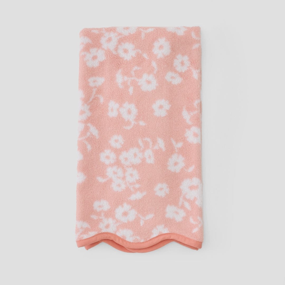 Patterned Scallop Hand Towels (pair) - Image 27