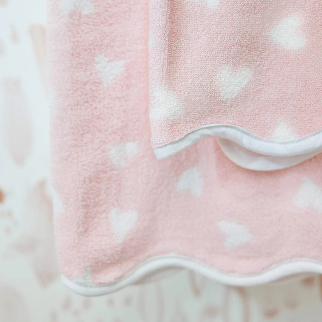 Patterned Scallop Hand Towels (pair) - Image 16