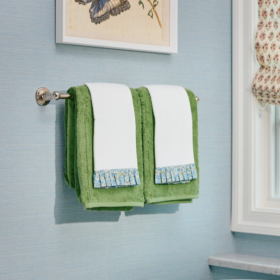 Powder Bath Towels pleated with Liberty London (pair) - Image 23