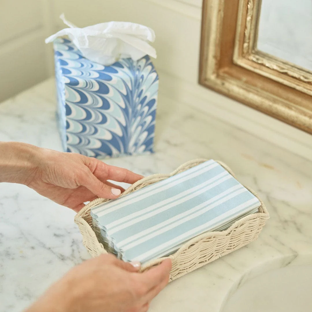 Rattan Paper Guest Towel Tray - Image 3