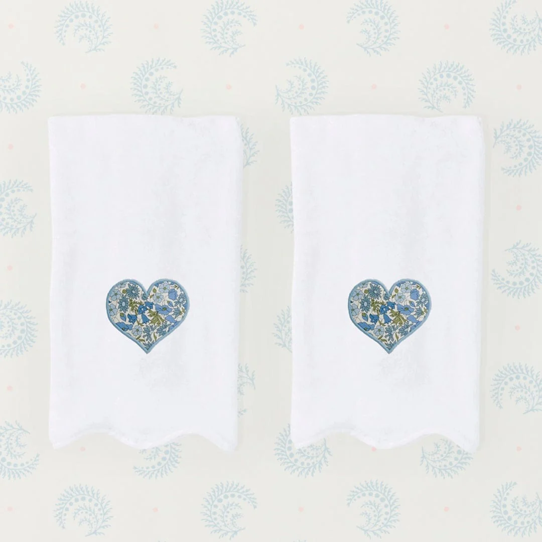 Scallop Hand Towels (pair) - Image 46