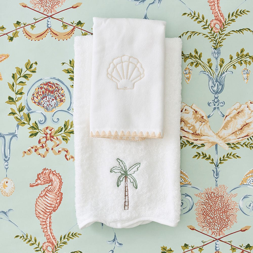 Stitched Edge Powder Bath Towels (pair) - Image 100