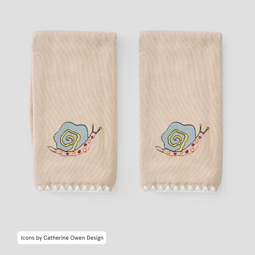 Stitched Edge Powder Bath Towels (pair) - Image 114