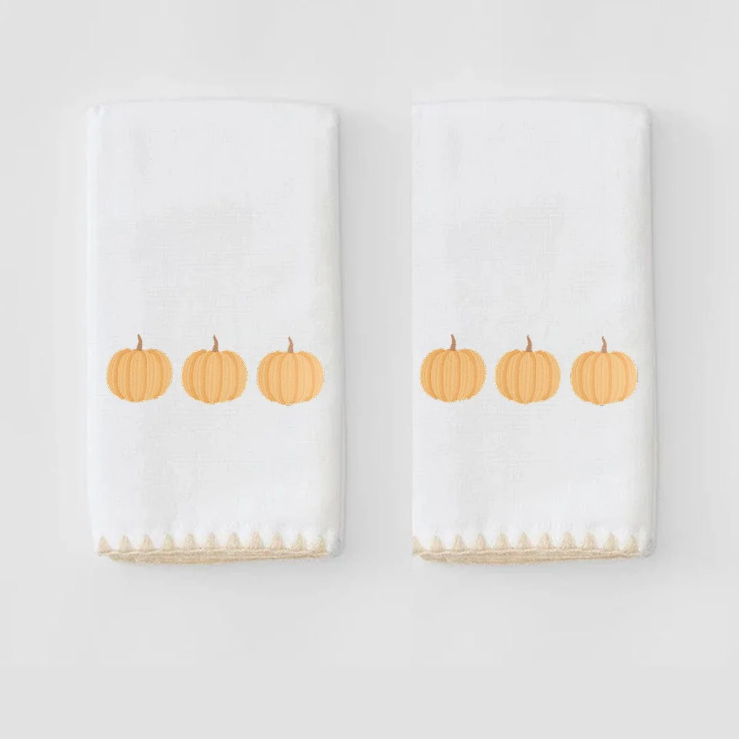 Stitched Edge Powder Bath Towels (pair) - Image 115
