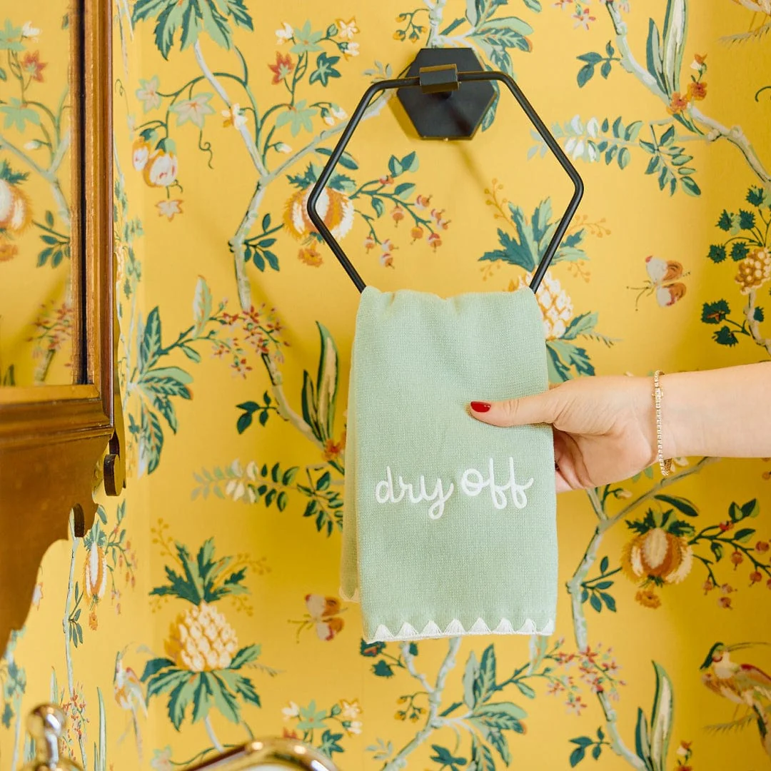 Stitched Edge Powder Bath Towels (pair) - Image 119