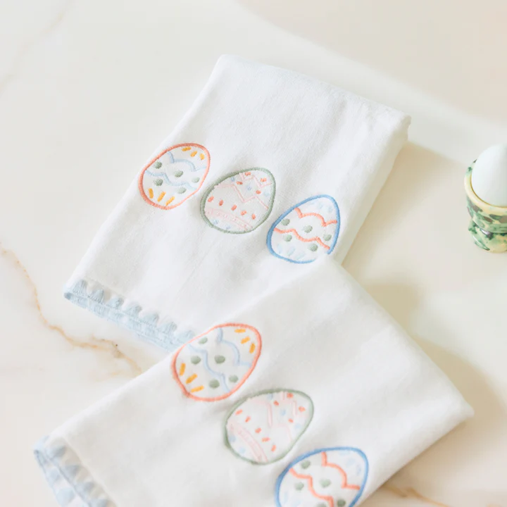 Stitched Edge Powder Bath Towels (pair) - Image 146