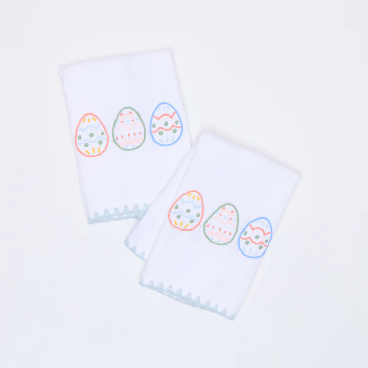 Stitched Edge Powder Bath Towels (pair) - Image 148