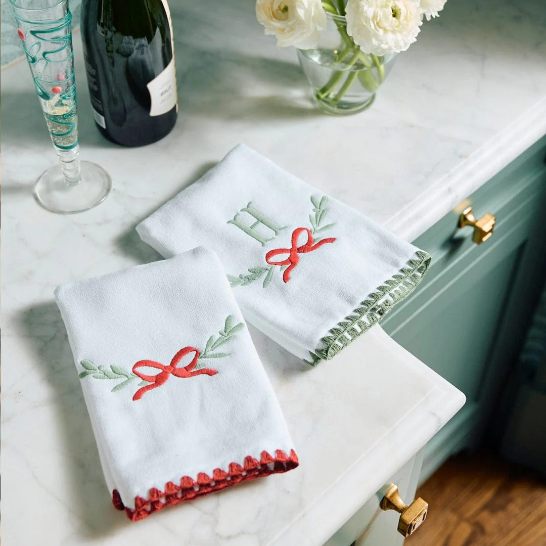 Stitched Edge Powder Bath Towels (pair) - Image 67