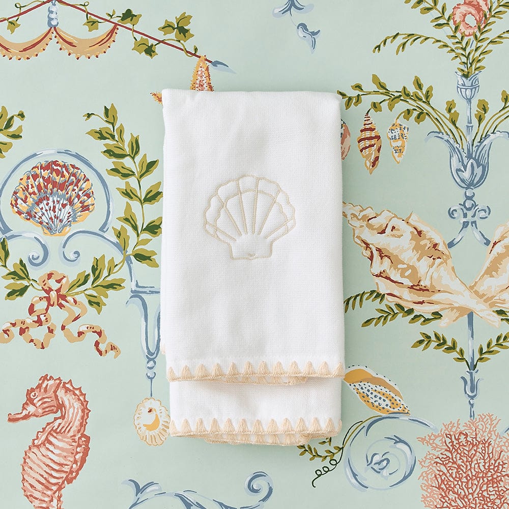 Stitched Edge Powder Bath Towels (pair) - Image 97