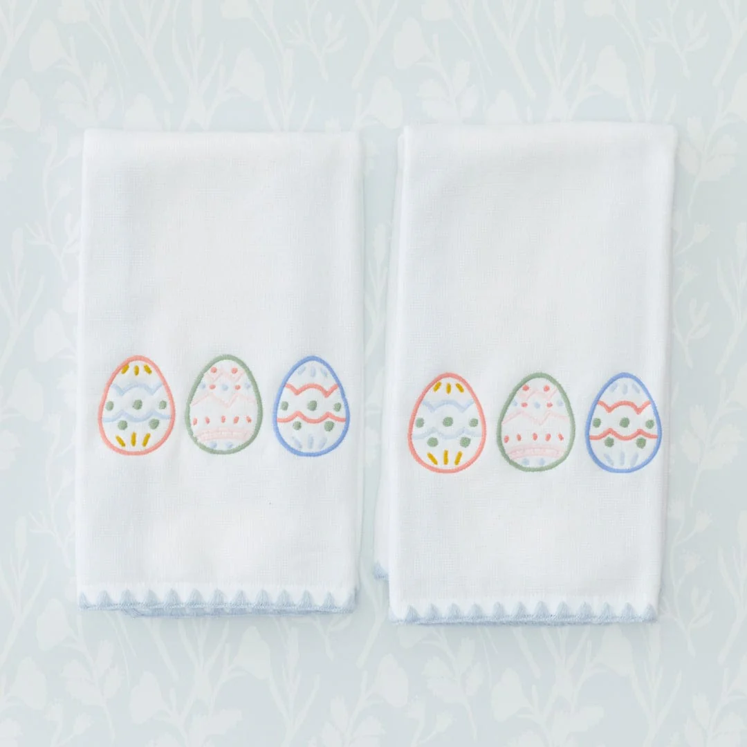 Stitched Edge Powder Bath Towels (pair) - Image 143