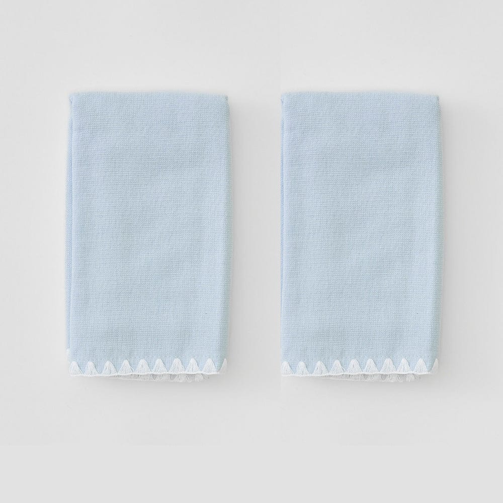Stitched Edge Powder Bath Towels (pair) - Image 16