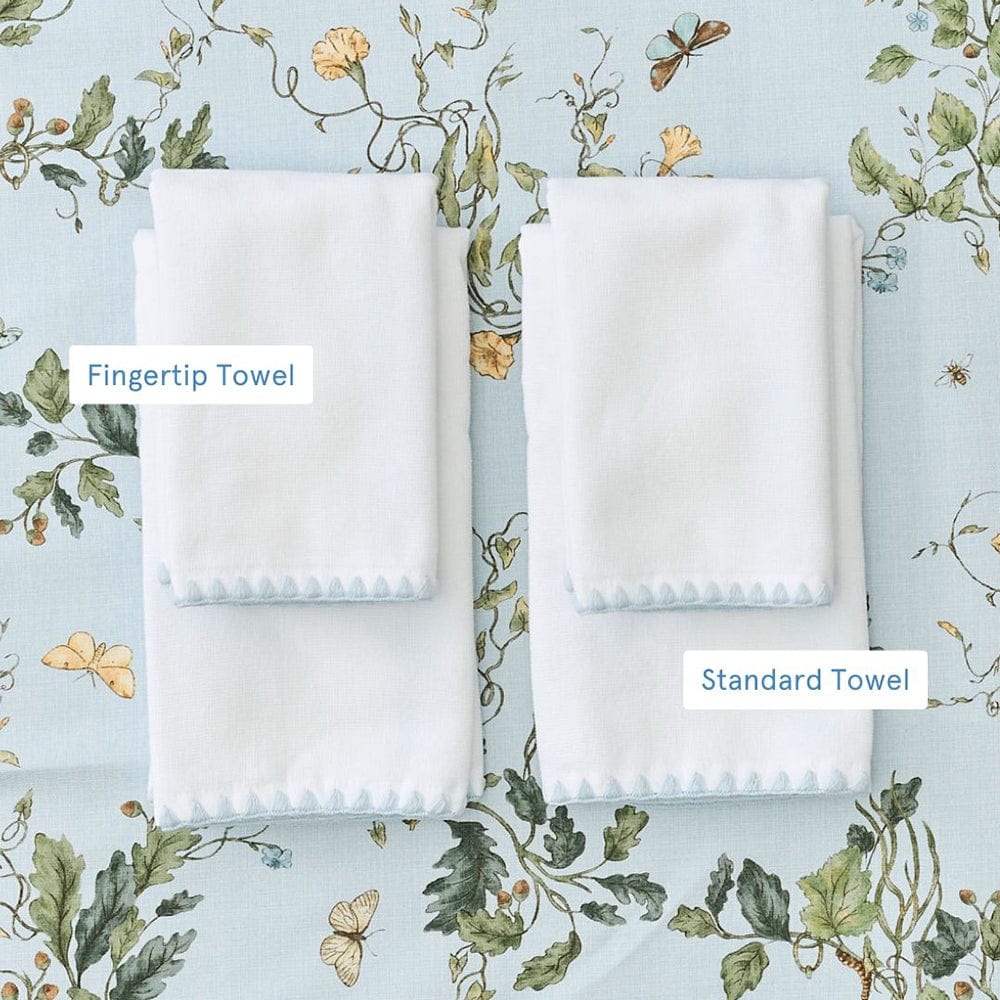 Stitched Edge Powder Bath Towels (pair) - Image 22