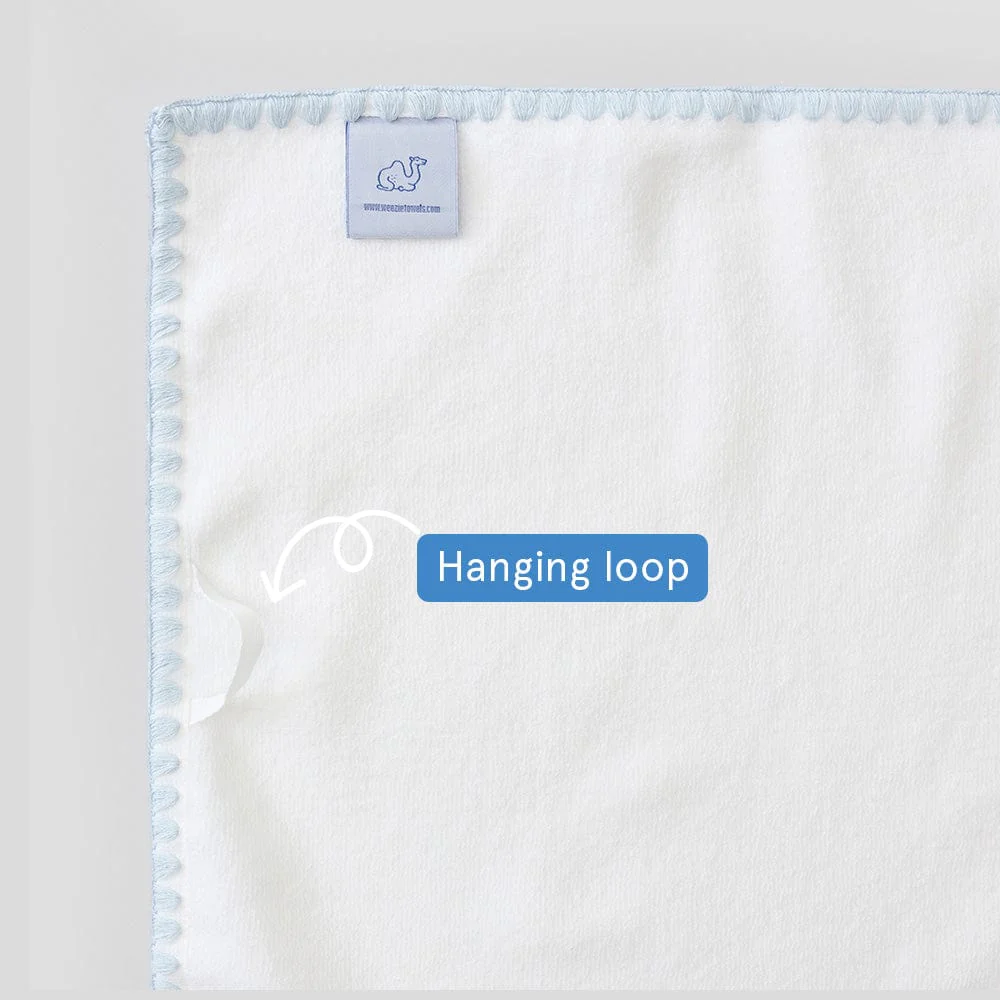 Stitched Edge Powder Bath Towels (pair) - Image 25