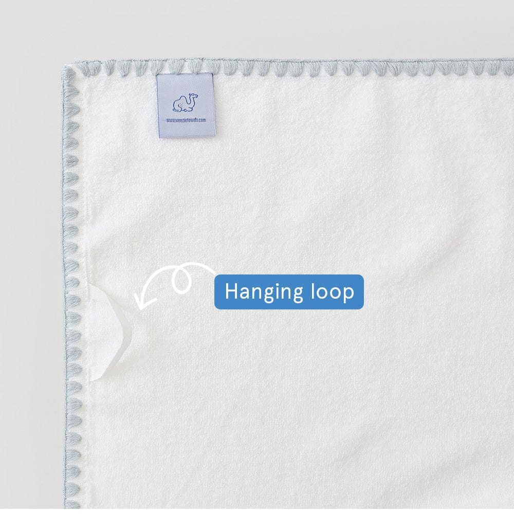 Stitched Edge Powder Bath Towels (pair) - Image 35