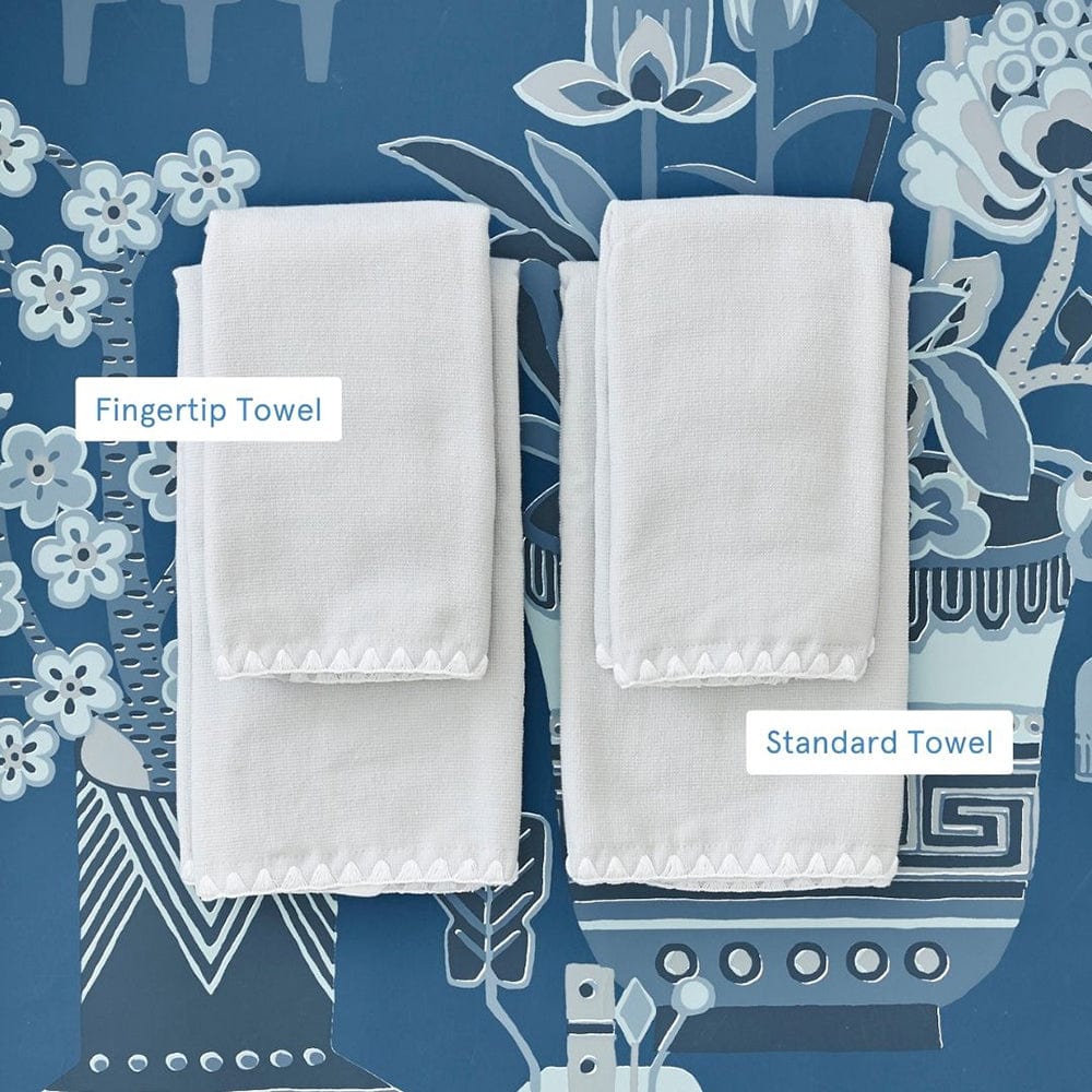 Stitched Edge Powder Bath Towels (pair) - Image 38