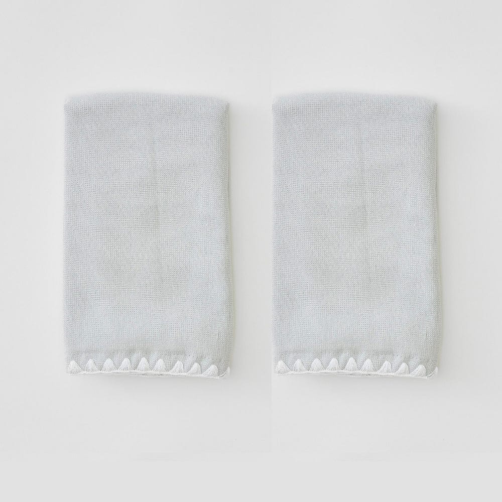 Stitched Edge Powder Bath Towels (pair) - Image 43