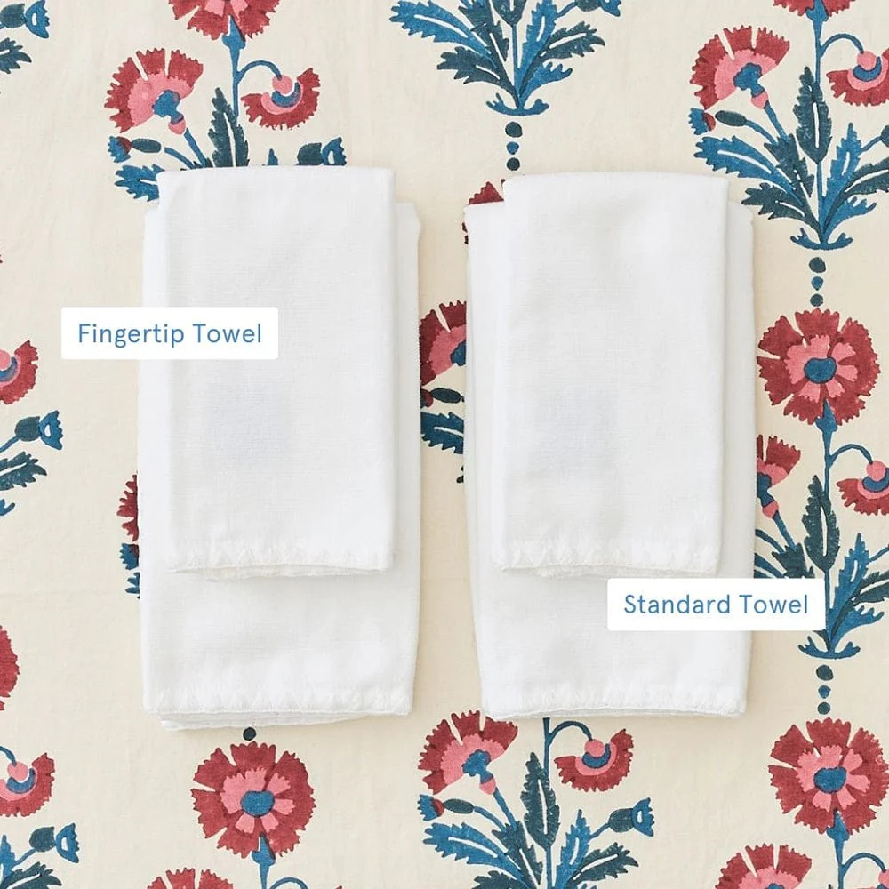 Stitched Edge Powder Bath Towels (pair) - Image 56