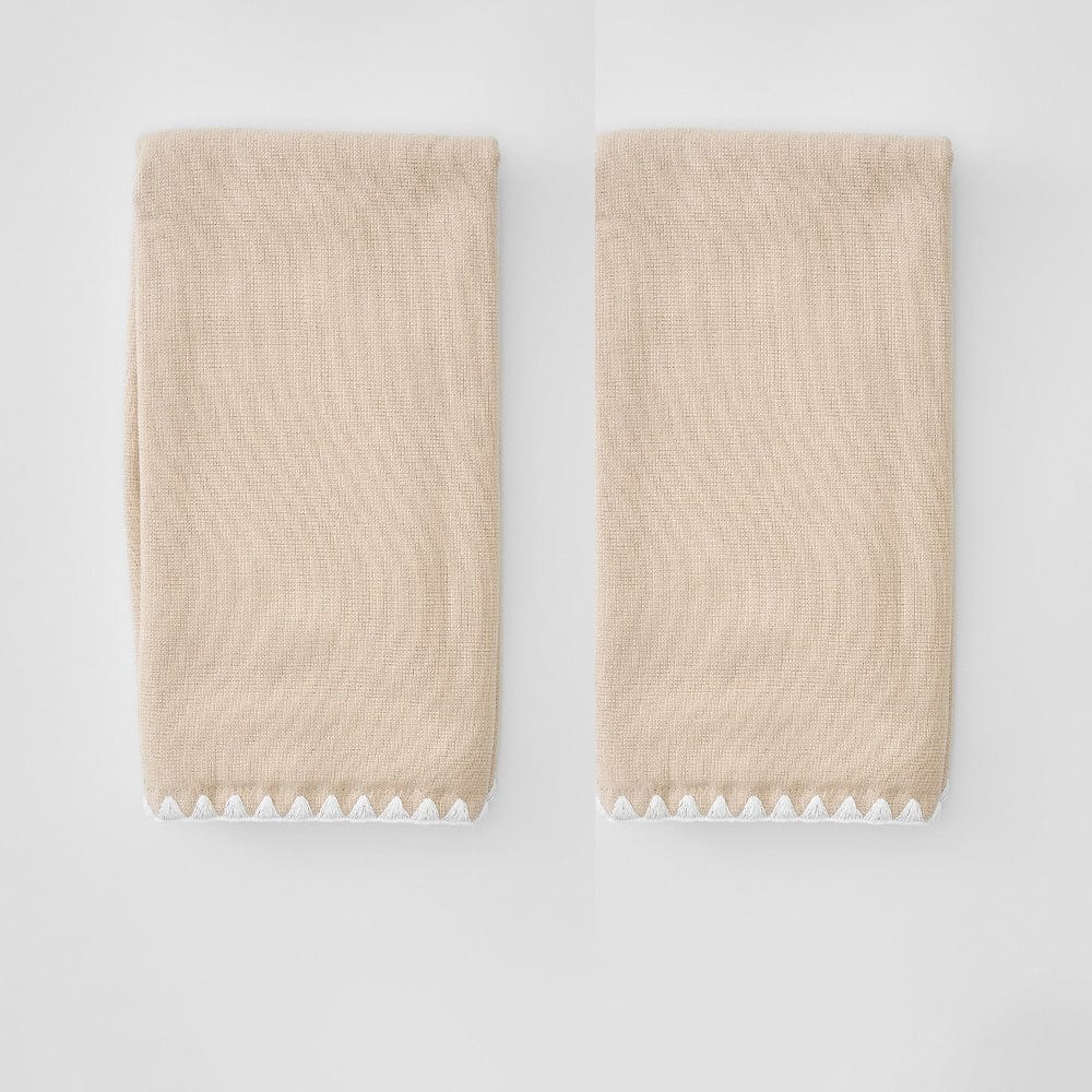 Stitched Edge Powder Bath Towels (pair) - Image 7