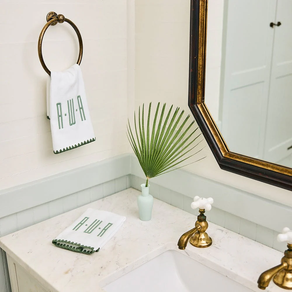 Stitched Edge Powder Bath Towels (pair) - Image 63