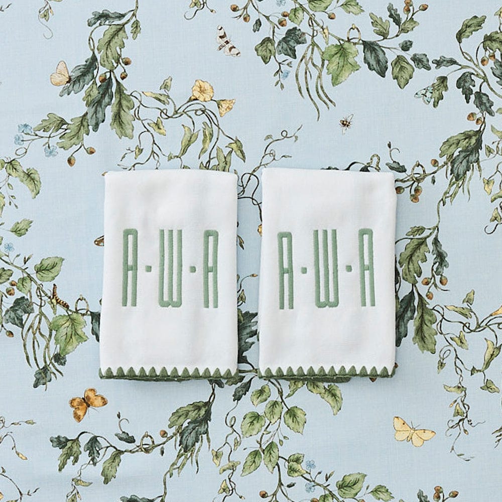 Stitched Edge Powder Bath Towels (pair) - Image 66