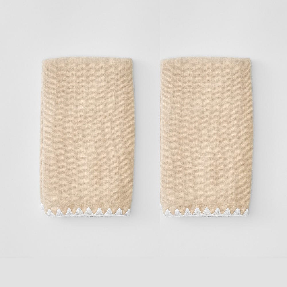 Stitched Edge Powder Bath Towels (pair) - Image 8