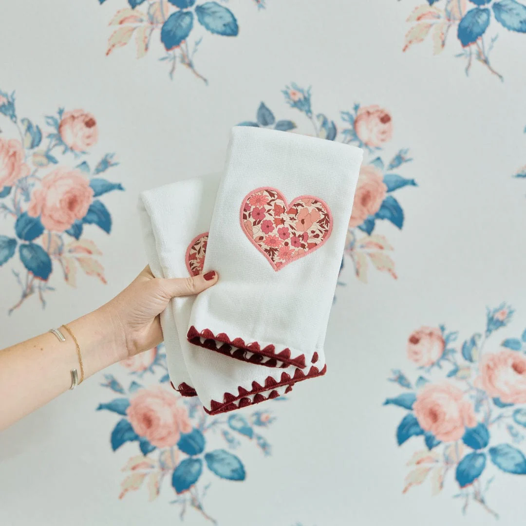 Stitched Edge Powder Bath Towels (pair) - Image 133