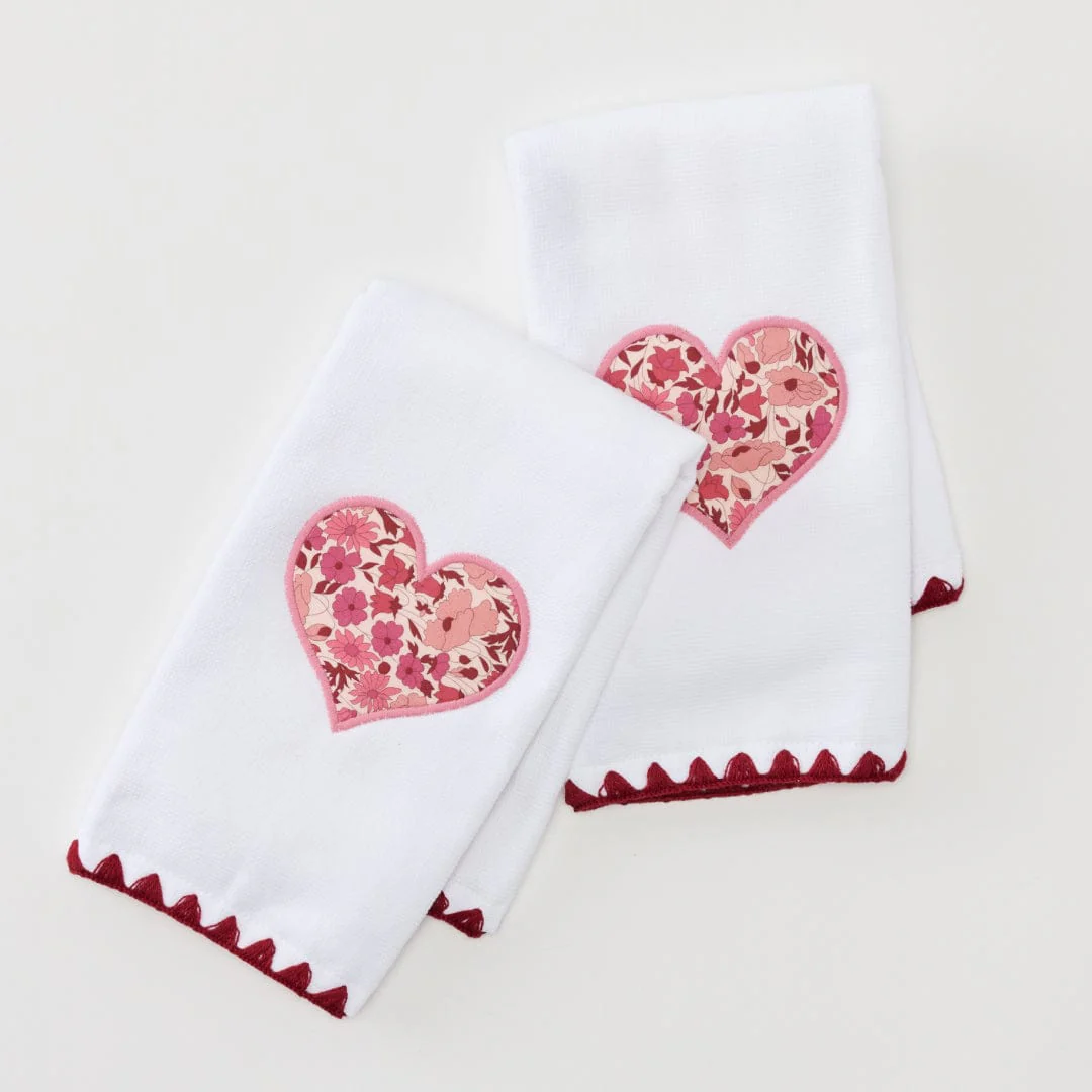 Stitched Edge Powder Bath Towels (pair) - Image 135
