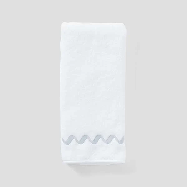 Wave Embroidered Hand Towels (pair) - Image 28
