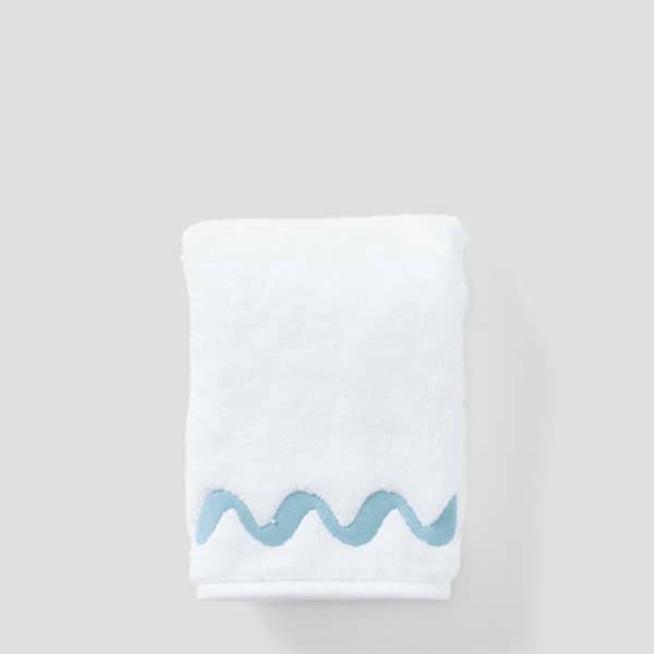 Wave Embroidered Washcloths (pair) - Image 19