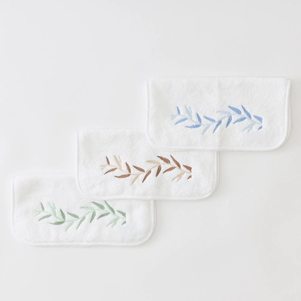 Willow Embroidered Washcloths (pair) - Image 11
