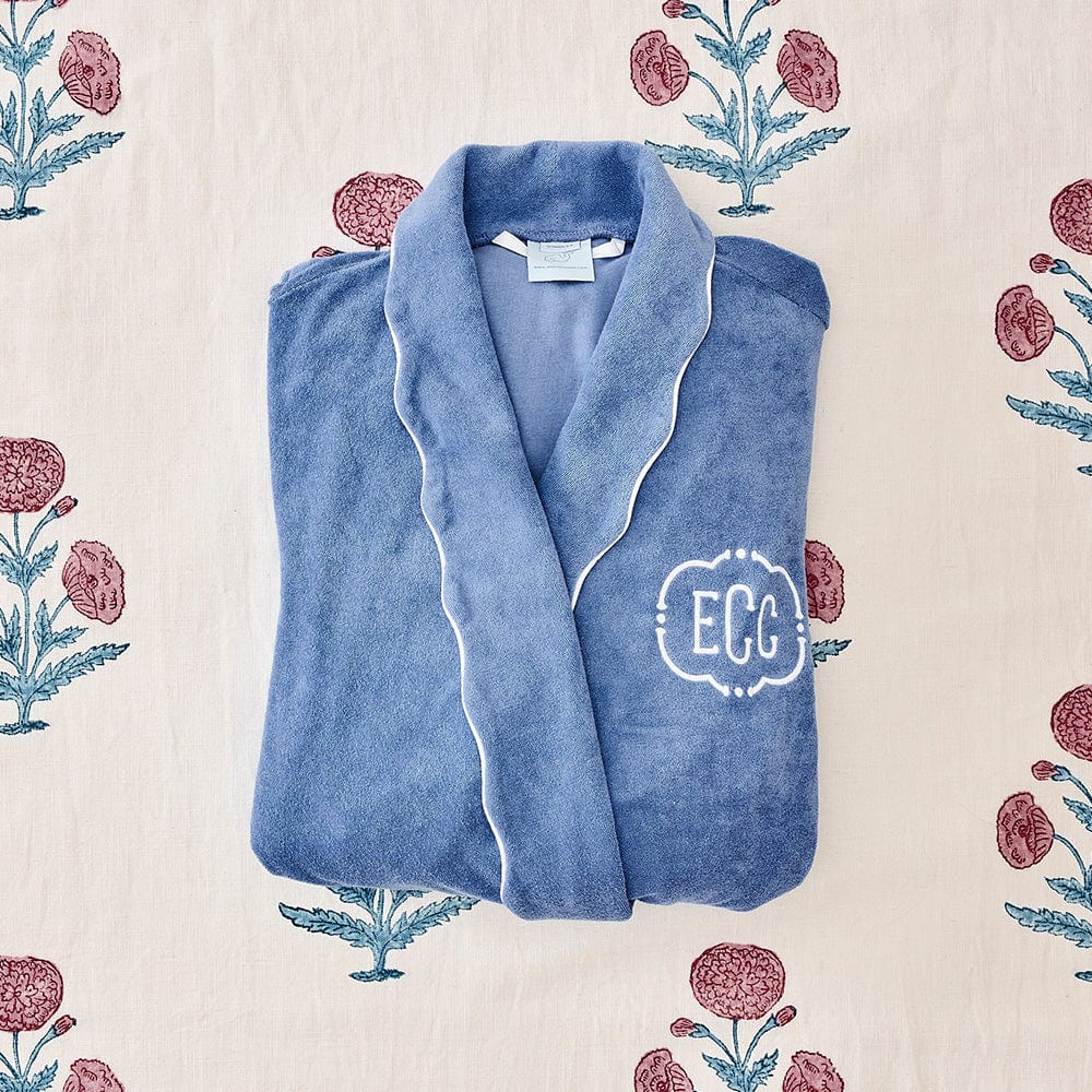 Women's Long Scallop Lightweight Robe - Image 21