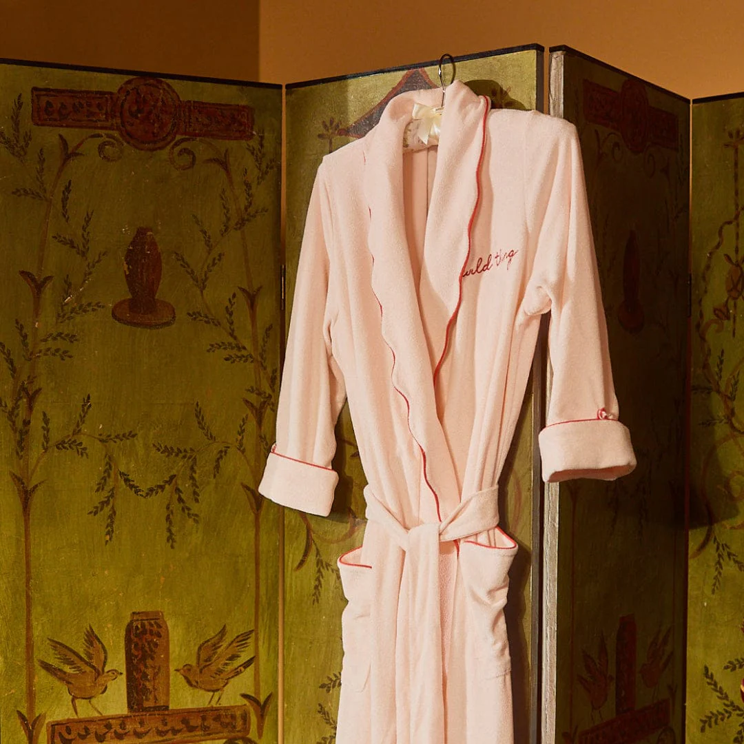 Women's Long Scallop Lightweight Robe - Image 3