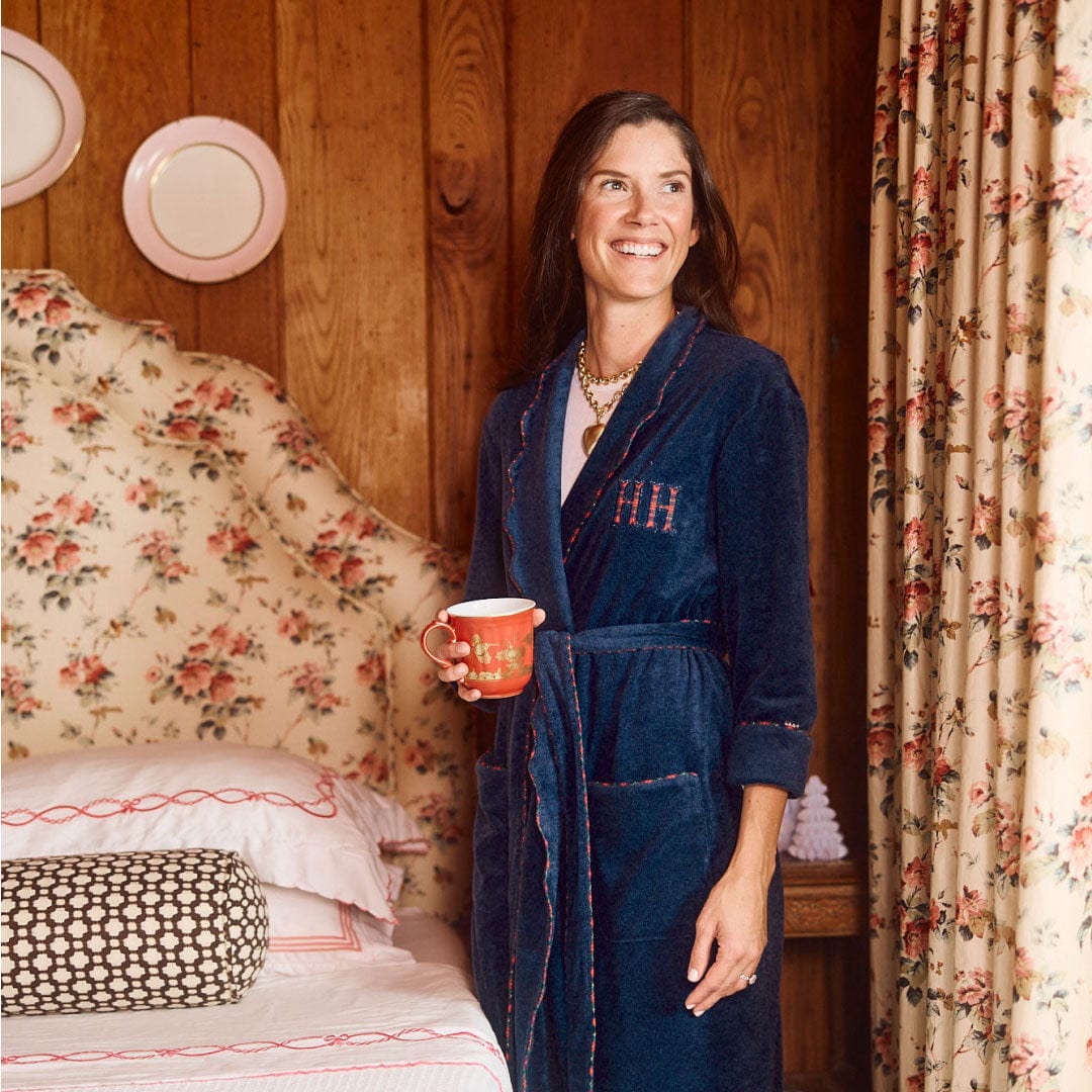 Women's Long Scallop Lightweight Robe - Image 35