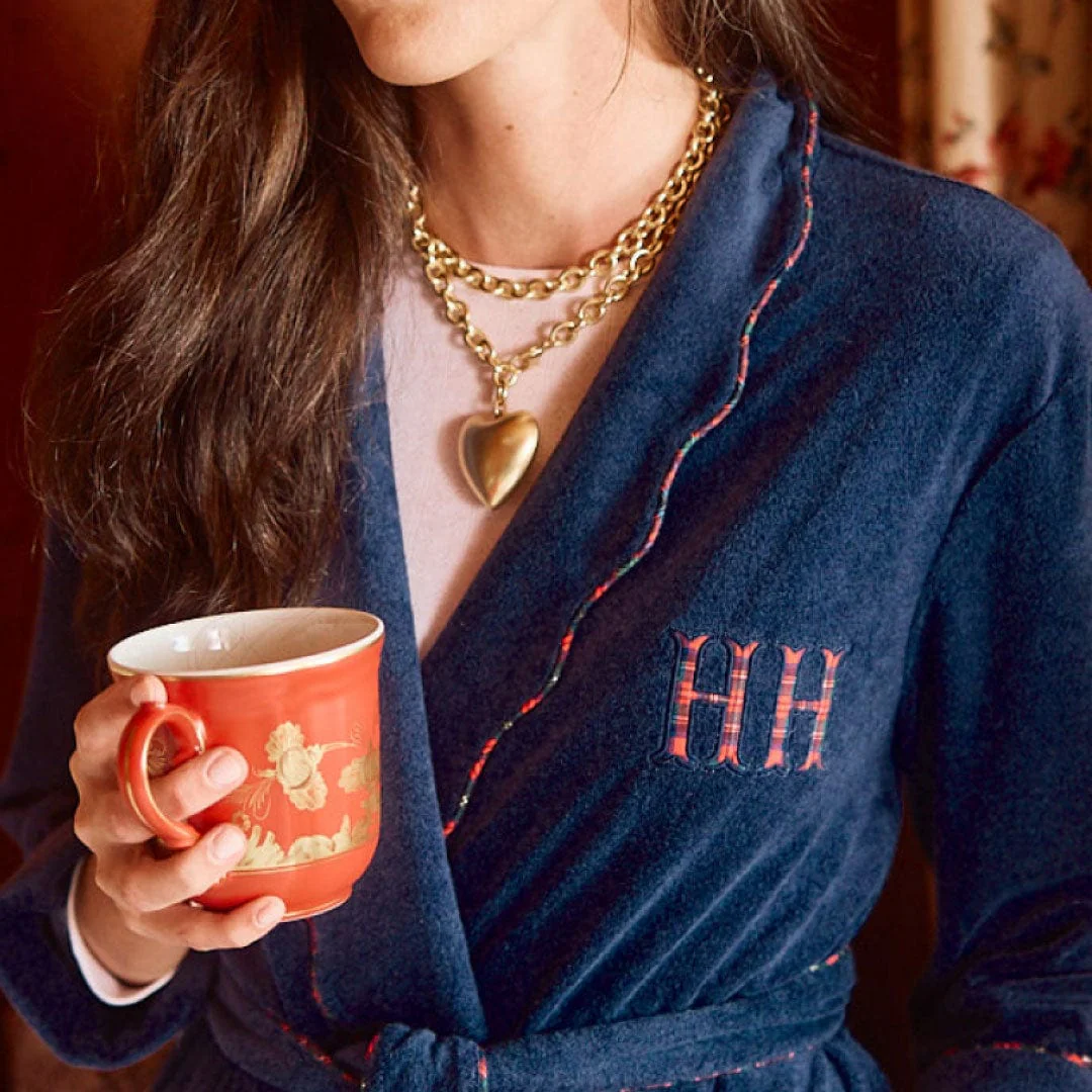 Women's Long Scallop Lightweight Robe - Image 37