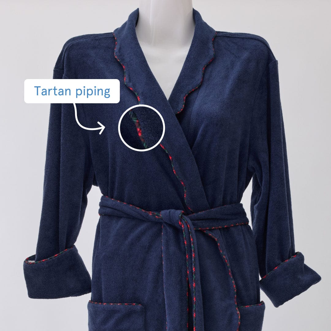 Women's Long Scallop Lightweight Robe - Image 39