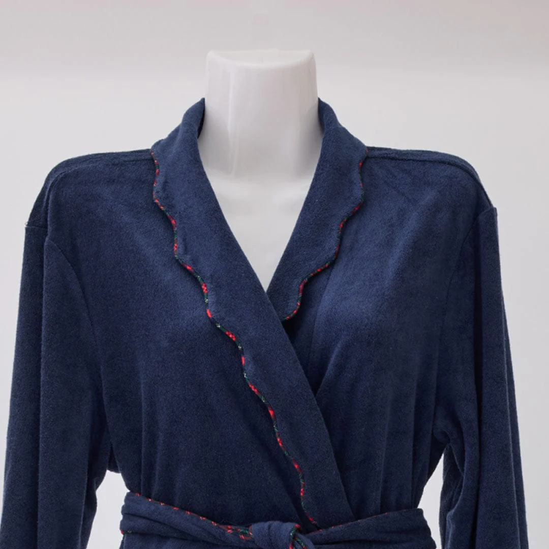 Women's Long Scallop Lightweight Robe - Image 41