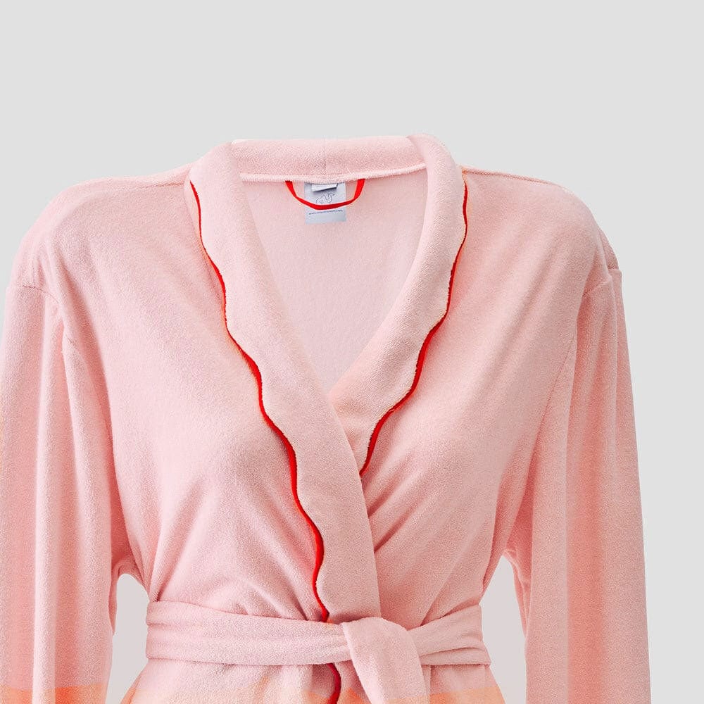 Women's Long Scallop Lightweight Robe - Image 9